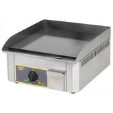 40 CM GAS GRIDDLE, FLAT TOP 10mm THICK STAINLESS STEEL (REPLACED WITH CODE: ROL-PSR400GC). - Mabrook Hotel Supplies